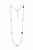 Luxusný dlhý náhrdelník s kubickými zirkónmi Delight Freedom 12377G