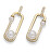 Fantasievolle vergoldete Ohrringe mit Perlen Change 23081G