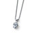 Půvabný stříbrný náhrdelník Smooth 61186 WHI (řetízek, přívěsek)