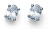 Stříbrné náušnice s čirými kubickými zirkony Smooth 62130 WHI