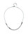 Stilvolle Halskette aus Stahl 12281