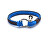 Blaues Paracord-Armband Omega Slim