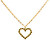 Zarte vergoldete Halskette mit HerzOlive Heart Gold CO01-223-U (Kette, Anhänger)