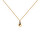 Colier minimalist placat cu aur Drop Essentials CO01-497-U (lanț, pandantiv)