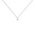 Minimalistický strieborný náhrdelník Joy Essentials CO02-599-U (retiazka, prívesok)