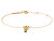 Brățară de modă placată cu aur Green Lily PU01-775-U