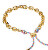 Bracciale alla moda placcato oro ROPES PU01-690-U