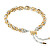 Elegante bracciale placcato in oro ROPES PU01-682-U