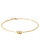 Elegante bracciale placcato oro Water Essentials PU01-587-U