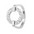 Nadčasový oceľový prsteň Caprice BJ01A310