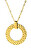 Nadčasový pozlátený náhrdelník Caprice BJ01A0201