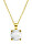 romantische vergoldete Halskette mit Achat Multiples BJ06A0211