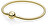 Luxuriöses vergoldetes Armband Shine 568748C00