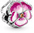 Charm d’argento Viole rosa Moments 790777C01