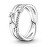 Stříbrný propletený prsten se zirkony Timeless 199400C01