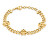 Brățară fashion placată cu aur pentru bărbați Vertex PEAGB0000906