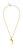 Stilvolle vergoldete Halskette Talon PEAGN2211902