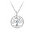 Bellissima collana in argento Albero della vita Sparkling Tree of Life 5329 00 (catena, pendente)