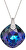 Collana Brilliant Rose con cristallo Heliotrop 6011 64 (catena, pendente)