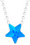 Oceľový náhrdelník s hviezdičkou Akva Virgo 7342 67