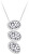 Oceľový náhrdelník s trblietavým príveskom Idared 7364 00