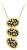 Oceľový náhrdelník s trblietavým príveskom Idared 7364Y41