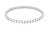 Splendido bracciale in acciaio con zirconi cubici Hype Glamour 7469 00