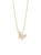 Půvabný pozlacený náhrdelník s kubickými zirkony Candy Floss 5400Y69