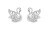 Orecchini scintillanti in argento Cigno Sparkling Swan Glamour 5417 00