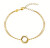 Doppelt vergoldetes Armband für Damen Hexagonia TJ3508