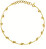 Fashion pozlacený náhrdelník Tie Up TJ3483