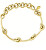 Bracciale moderno placcato oro da donna Tie up TJ3476