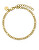 Elegantes vergoldetes Armband Figaro Essentials JBFCG-J532