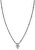 Oceľový náhrdelník s trojitým kryštálom Swarovski Toccombo JTNTS-J442