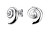 Eleganti orecchini in acciaio Conchiglia Essentials JESSS-J823