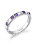 Hravý stříbrný prsten se zirkony Cubica RZCU92