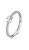 Bellissimo anello portafortuna in argento Allegra RZA021