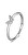 Stříbrný prsten s čirými zirkony Allegra RZA021