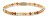 Elegante bracciale di perline Orange Sky RR-40087-G