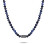 Korálkový náhrdelník Midnight Blue RR-NL014-S-70