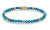 Korálkový náramok Turquoise Delight RR-40059-G