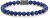 Stříbrný korálkový náramek Lapis Lazuli RR-6S002-S