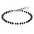 Armband mit schwarzen Perlen SHAC49