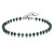 Armband mit grünen Perlen SHAL20