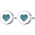 Splendidi orecchini in acciaio con cuore Click SCK51