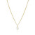 Elegante vergoldete Halskette mit barocker Perle Padua SJ-N2455-P-YG