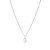 Elegantní stříbrný náhrdelník s barokní perlou Padua SJ-N2455-P