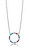 Očarujúce strieborný náhrdelník s kubickými zirkónmi Biella SJ-C338(1)-XCZ