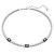 Funkelnde Halskette mit Kristallen Matrix Tennis 5666168