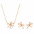 Bellissimo set di gioielli con fiocco Volta 5661680 (collana, orecchini)